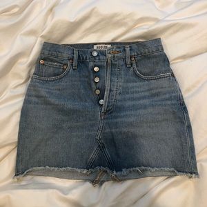 Agolde Jean Skirt